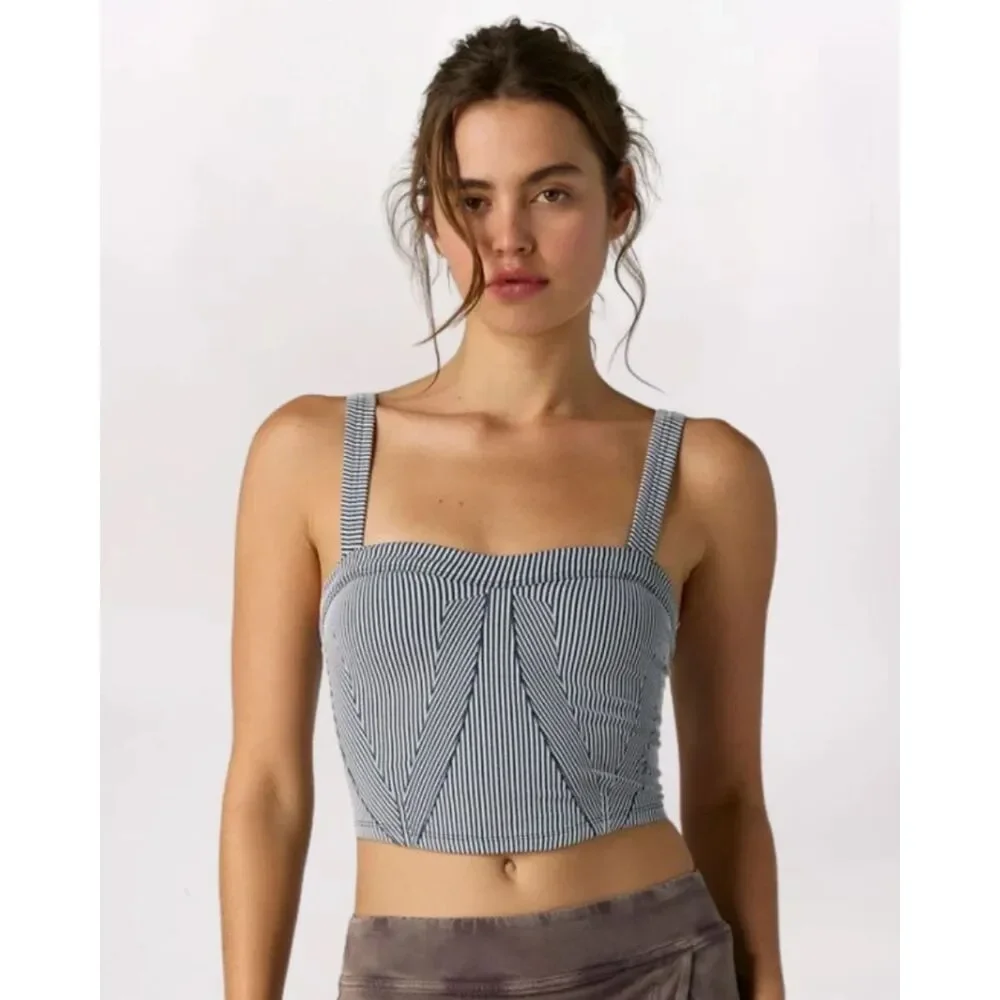 Free People Movement Perfectly Plated Cami Tank Top M/L NWT